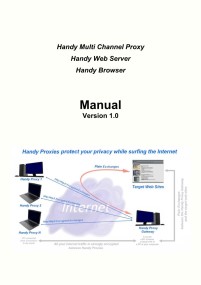 Manuel d'utilisation hébergé dans la bibliothèque de Handyserv (Handy Multi Channel Proxy)